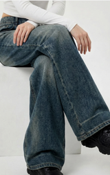 モーディンビンテージフェードデニムパンツ