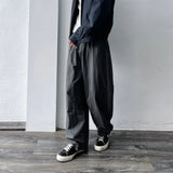 Sheen Nylon Wide Pants