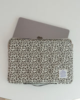 Leopard laptop pouch _ 13-14inch