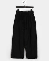 Meerop One Tuck Fleece Two-Way Wide Pants