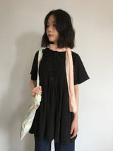 Plaid collar dress (3color) 
