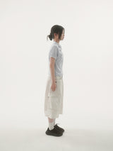 Piker snap cargo bermuda pants -3C