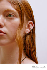 Bubble Earcuff (Silver)