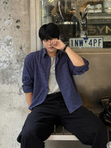 Mile cropped long-sleeve shirt