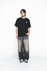 25SS マグショットエイリアンショートスリーブTシャツ ブラック