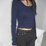 S/S Crop cardigan