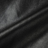 ENOC Box Oversized Fit Leather Jacket
