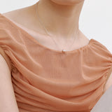 Polkadots Necklace, Peach