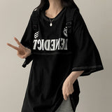 Dict Stitch Boxy Fit Short Sleeve Tee