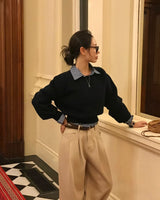 [BELLIDE MADE] Heartbeat, Basic Round Knitwear