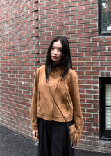  SUEDE MOTO JACKET