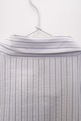 334 Oversized Striped Shirt (Ivory)