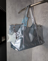 Star dot cushion key ring