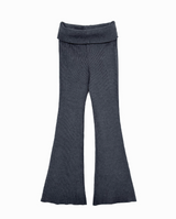 ben over low ribbed bootcut knit pt