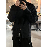 [High Quality] ヘビー2ウェイアンゴラニットジップアップ (6color)