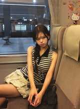 Nabo Pocket Shirring Balloon Mini Skirt