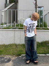 Lettering selfie short sleeve T 4C