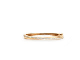 26SS★ [Premium Plating] Essence AB Twist Pave Bangle