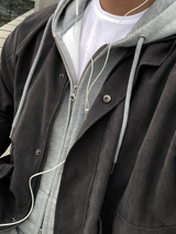 Decrab Washed Light Overfit Night Jacket