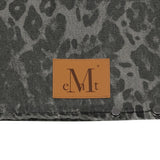 DITT SNAP BUTTON LEOPARD WIDE PANTS