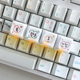 [withsome made] Luck • Wealth • Health LED Keycap Keyring (4 Keys)