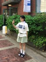 カルマロゴオーバー半袖Tシャツ (3c)