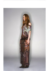 2025 Spring/Summer New Botanical Printed Loose Dresses