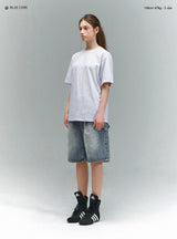 BTB : ウェーブウォッシングカーペンターショーツ [BLUE CORE] [UNISEX]
