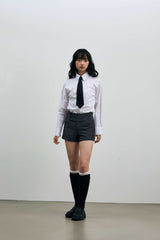 AVEL PINSTRIPE MICRO PANTS / CHARCOAL