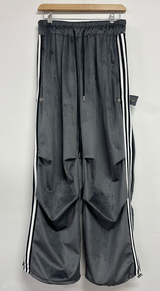 トラック3ラインベルベットスナップロングパンツ🖤🩶🤎3カラー