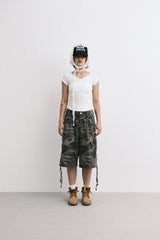 レースscTシャツ (white)