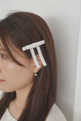 レースリボンヘアピン 2ピースセット