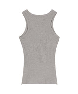 [NF] COMFORT ZIPPER SLEEVELESS_(GRAY)_F24QB272