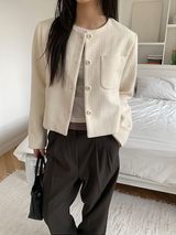 All day semi wide slacks(3color)