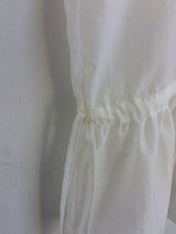 see-through bustier dress