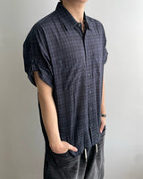 トニーチェックショートスリーブシャツ