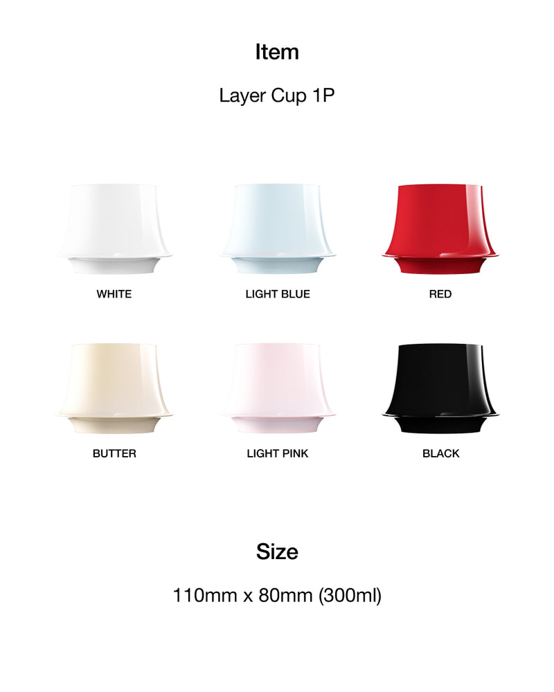LAYER CUP 6COLOR