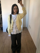 Soft V-Neck Cardigan (1 Colors)