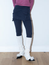 LONG LEGGINGS & SKIRT (NAVY)