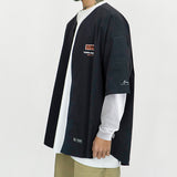 ナイロンジャージーシャツ (NAVY)