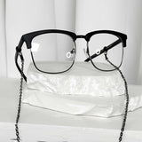 ss-Original glasses chain necklace_silver