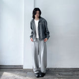 Stand Collar Zip Pocket Jacket