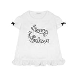 [FANCY X DUSTY] Zzz ダスティーサロンパジャマトップ (BLACK) F25NM1018