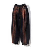 WASHED FOUR TUCK PLEATS BALLOON TRAINING PANTS MSFTP002-BK