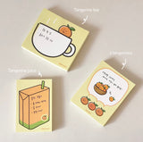 Tangerine memo pad (3type)