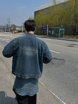 ASCLO ウエスタンライダー デニムジャケット (2color)