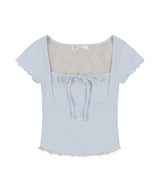 [NF] PERLATT CHECK SEE-THROUGH TEE_(SKY BLUE)_F24QB358
