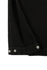 Balloon Pintuck Pants [Black]