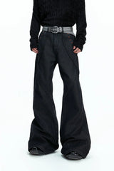 Vintage Washed Flare Jeans