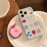 フルーツドゥードゥルマグネティック iPhone ケース